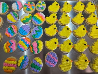 Chicks and Eggs Cookies